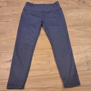 Spring Girls Athletic Grey‎ Starry Leggings Size Xs (4/5) EUC